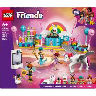 Конструктор Костюмована вечірка з єдинорогом і феєю LEGO Friends 42661