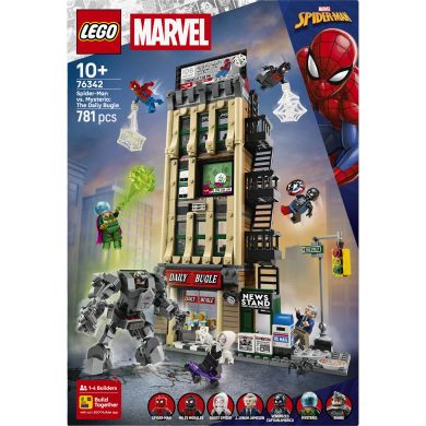 Конструктор LEGO Super Heroes Marvel Человек-паук против Мистерио: Дейли Бьюгл 76342