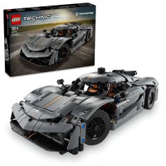 Конструктор LEGO TECHNIC Koenigsegg Jesko Absolut — серый гиперкар 42173