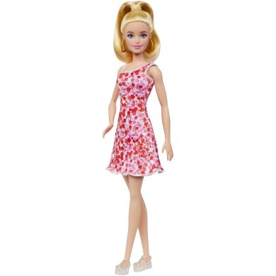 Лялька Barbie Барбі Модниця у сарафані в квітковий принт HJT02