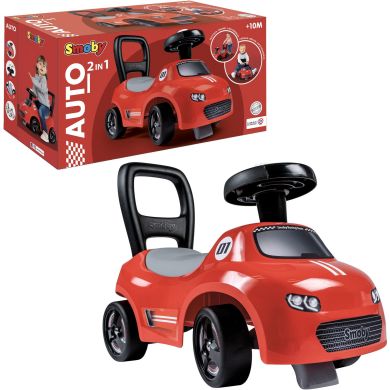 Машина для катания малыша, красная, 54х27х40 см, 10 мес. + SMOBY TOYS 720541