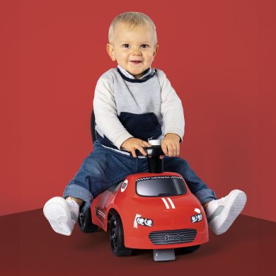 Машина для катания малыша, красная, 54х27х40 см, 10 мес. + SMOBY TOYS 720541