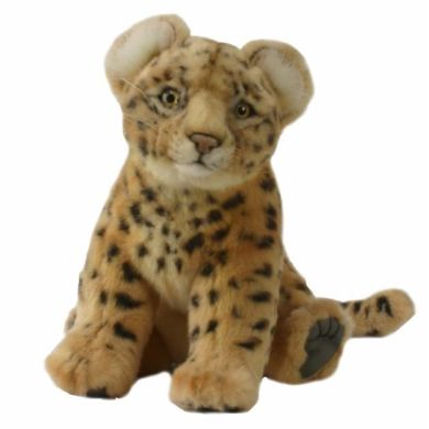 Мягкая игрушка Малыш сидящего леопарда 25 см 4481