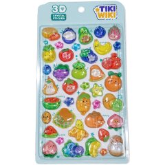 Набір 3D-наліпок TIKI WIKI серії Crystal &ndash; ТІКІ ФРУКТИ 51367