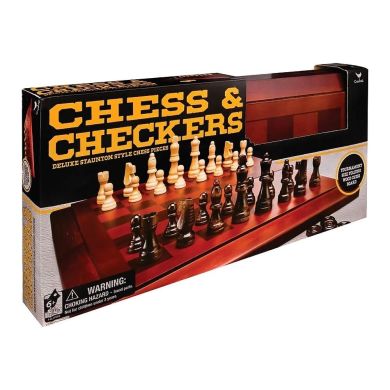 Набор Spin Master из двух настольных игр шахматы и шашки SM98377/6033151
