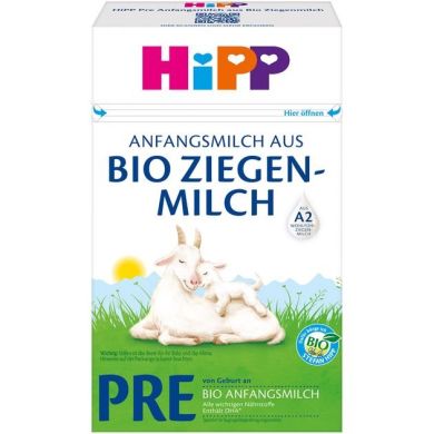 Органічна суха суміш HiPP Pre на козячому молоці з народження 400 г 4062300417311