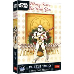 Пазлы 1000 Premium Plus Lucasfilm Star Wars Веселый клон-штурмовик Trefl 12086