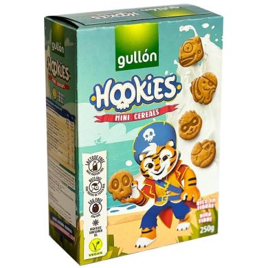 Печиво GULLON Hookies Mini cereales, 250г T3920 8410376039207