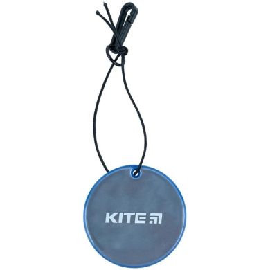 Подвеска мягкая светоотражающая, круглая, синий индиго Kite K23-110-5
