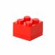 Чотирьохточковий червоний міні-бокс для зберігання Х4 Lego 40111730