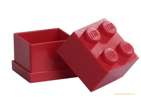 Чотирьохточковий червоний міні-бокс для зберігання Х4 Lego 40111730
