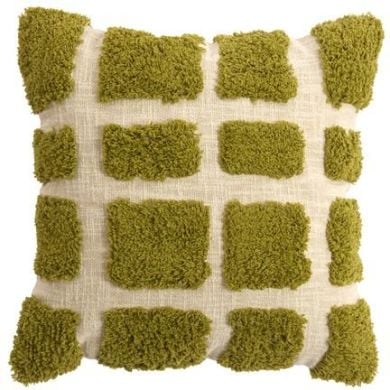Подушка 45x45 см FASANO зелено-кремова Light&Living 6894076