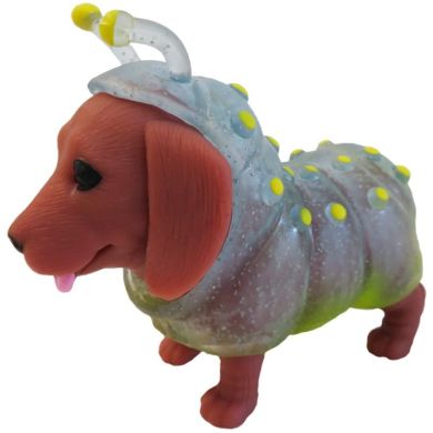 Стретч-іграшка у вигляді тварини DRESS YOUR PUPPY S1 ЦУЦЕНЯТКО В БЛИСКУЧОМУ КОСТЮМЧИКУ DIR-L-10003