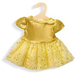 Платье Золотые капельки, на игрушку высотой 28-35 см. Heless 1750