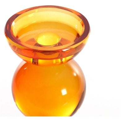 Свічник &Oslash;10x26,5 см ITINGA скло, помаранчеве Light&Living 6073994