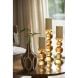 Свічник &Oslash;10x26,5 см ITINGA скло, помаранчеве Light&Living 6073994