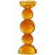 Свічник &Oslash;10x26,5 см ITINGA скло, помаранчеве Light&Living 6073994