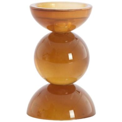 Свічник &Oslash;9,5x15,5 см ITINGA, скло, молочно-темно-коричневе Light&Living 6073883