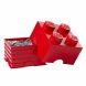 Пластиковый контейнер для хранения LEGO Brick 4 Movie 2, красный 40031761