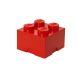 Пластиковый контейнер для хранения LEGO Brick 4 Movie 2, красный 40031761