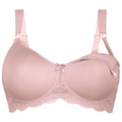 Бюстгальтер для кормления с плотными чашками, без косточек Anita 80C Розовый 5086