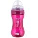 Детская Антиколиковая бутылочка Nuvita Mimic Cool 250 мл пурпурная NV6032PURPLE