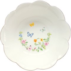Глубокая тарелка из фарфора &Oslash;20см DANCING BUTTERFLIES POZZI MILANO 3121DANB, 20