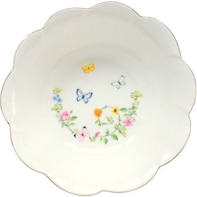 Глубокая тарелка из фарфора &Oslash;20см DANCING BUTTERFLIES POZZI MILANO 3121DANB, 20