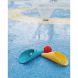 Игровой набор Quut Cuppi для песка и снега Зеленый и желтый совочки, розовый мячик 170365