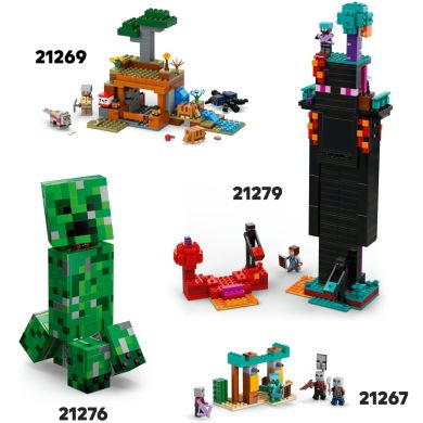 Конструктор Аванпост разбойников и опустошитель LEGO Minecraft 21278