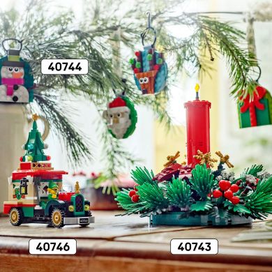 Конструктор Декор для рождественского стола LEGO XMAS 40743