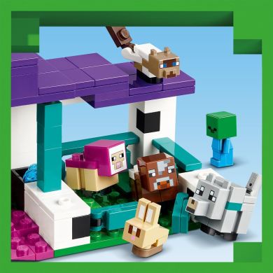 Конструктор Приют для животных LEGO Minecraft 21253