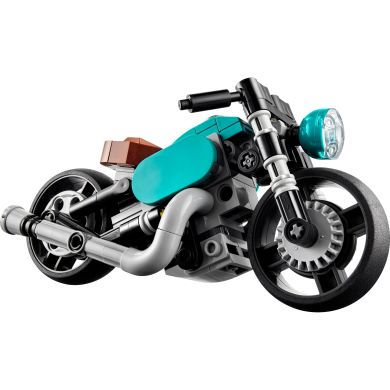 Конструктор Винтажный мотоцикл 128 деталей LEGO Creator 31135
