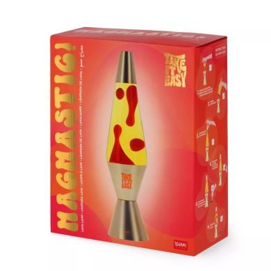 Лава-лампа Magmastic! Золотая Legami 2 лампочки E14 R39 мощностью 30 Вт LAV0001