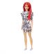 Кукла Barbie Барби Модница с ярко-рыжими волосами GRB56