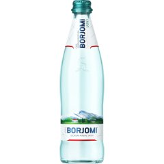 Мінеральна вода Borjomi лікувально-їдальня сильногазована 0.5 л 4860019001346