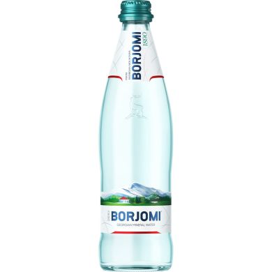 Минеральная вода Borjomi лечебно-столовая сильногазированная 0.5 л 4860019001346