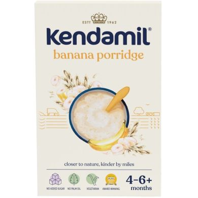 Молочна каша Kendamil з бананом, з 4-6 міс., 150 г Kendamil 92000006