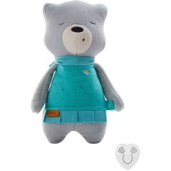 Мягкая игрушка для сна MyHummy Teddy Bear Lena с датчиком сна 5907637944460, Серый