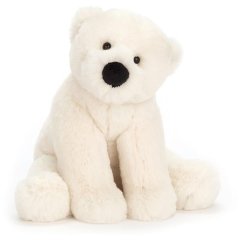 М'яка Іграшка Грайливий білий Ведмедь Jellycat (Джеллі Кет) PE6PBN