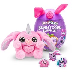 М'яка іграшка-сюрприз Rainbocorn-G (серия Bunnycorn Surprise) Rainbocorns 9260G