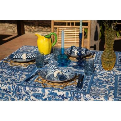 Набір 4шт склянок Underlay Blue Smoke Hobnail KLIMCHI 21013/200-334/27/4