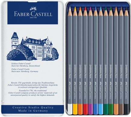Набір акварельних олівців Faber-Castell Goldfaber Aqua 12 кольорів 27637