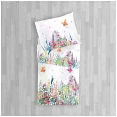 Набор белья ВUTTERFLY (наволочка 40*60, прост. 120*180, прост.резинки 60*130) TRUDI 23578/B100