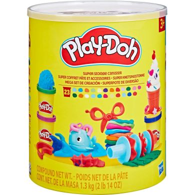 Набор массы для лепки с аксессуарами Суперконтейнер Play-Doh F3620
