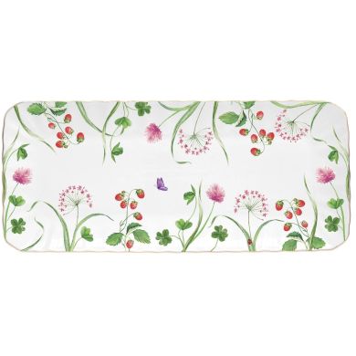 Прямокутний піднос 36x16 см з порцеляни EN PLEIN AIR POZZI MILANO M006R1289ENPL