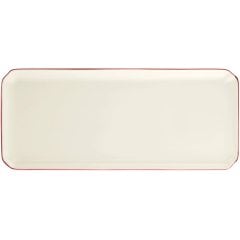 Прямоугольный поднос FILET CORAIL 35.5 x 15 см Белый GIEN