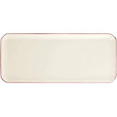 Прямоугольный поднос FILET CORAIL 35.5 x 15 см Белый GIEN