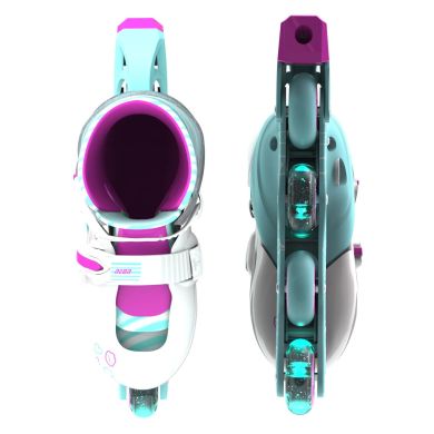Роликовые коньки Neon Inline, размер 34-37, бирюзовый NT08T4