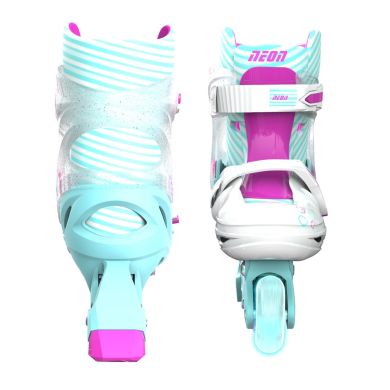 Роликовые коньки Neon Inline, размер 34-37, бирюзовый NT08T4